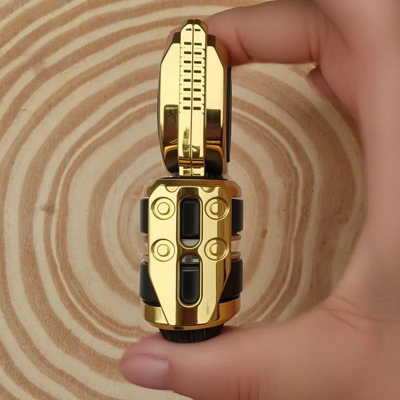 Magnetic EDC Finger Spinner – Metal Fidget Toy with Clear Sound