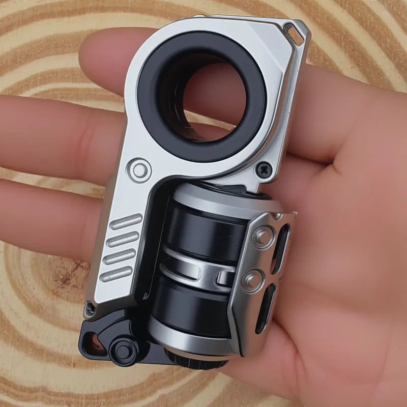 Magnetic EDC Finger Spinner – Metal Fidget Toy with Clear Sound