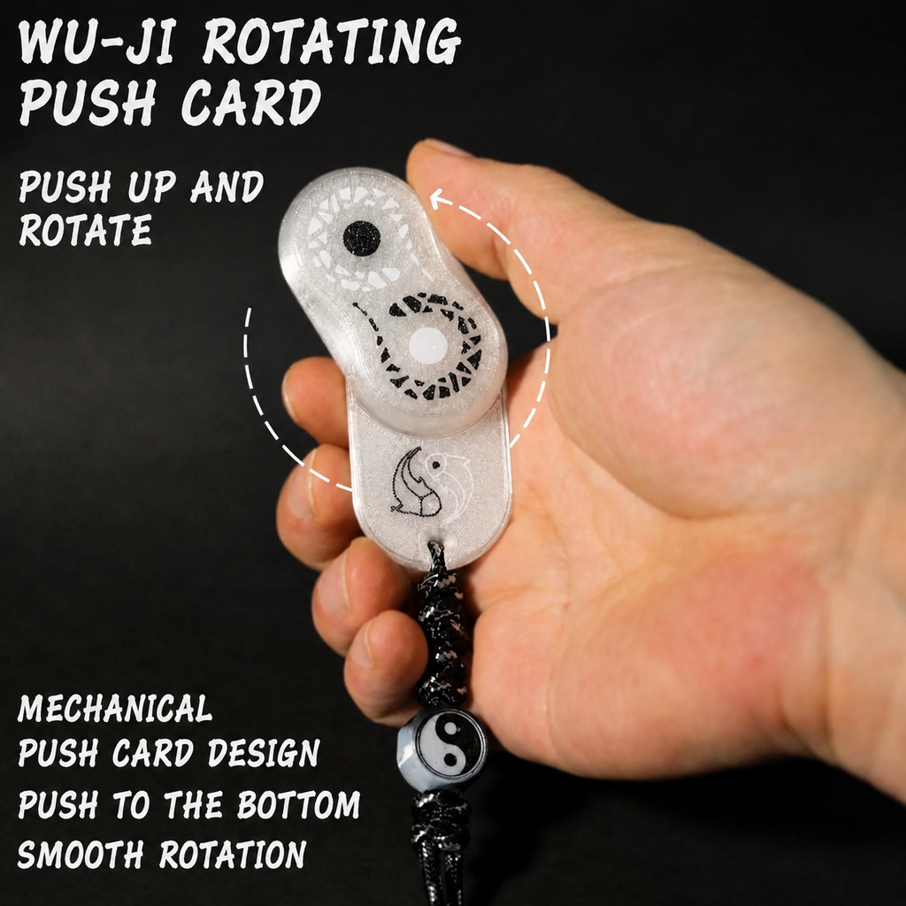 WUJI ROTATING PUSH CARD
