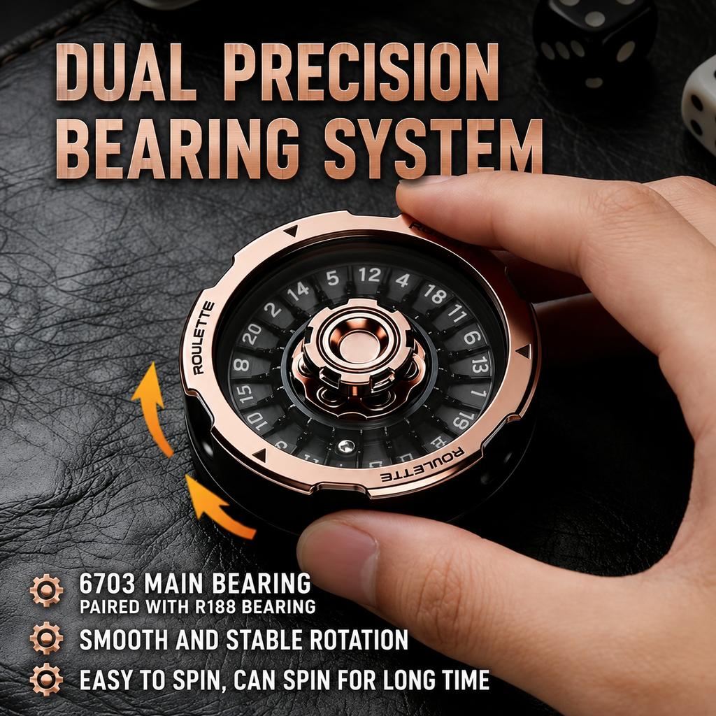 D20 Mechanical Decision Spinner
